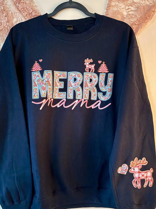 Merry Mama Crewneck