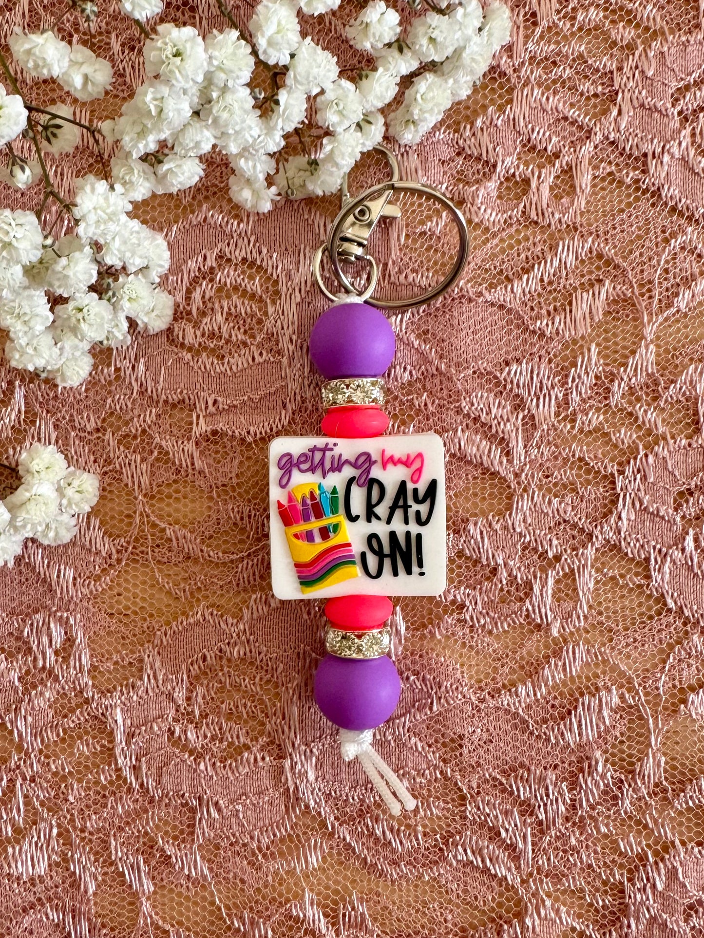 Getting My Cray-On Keychain