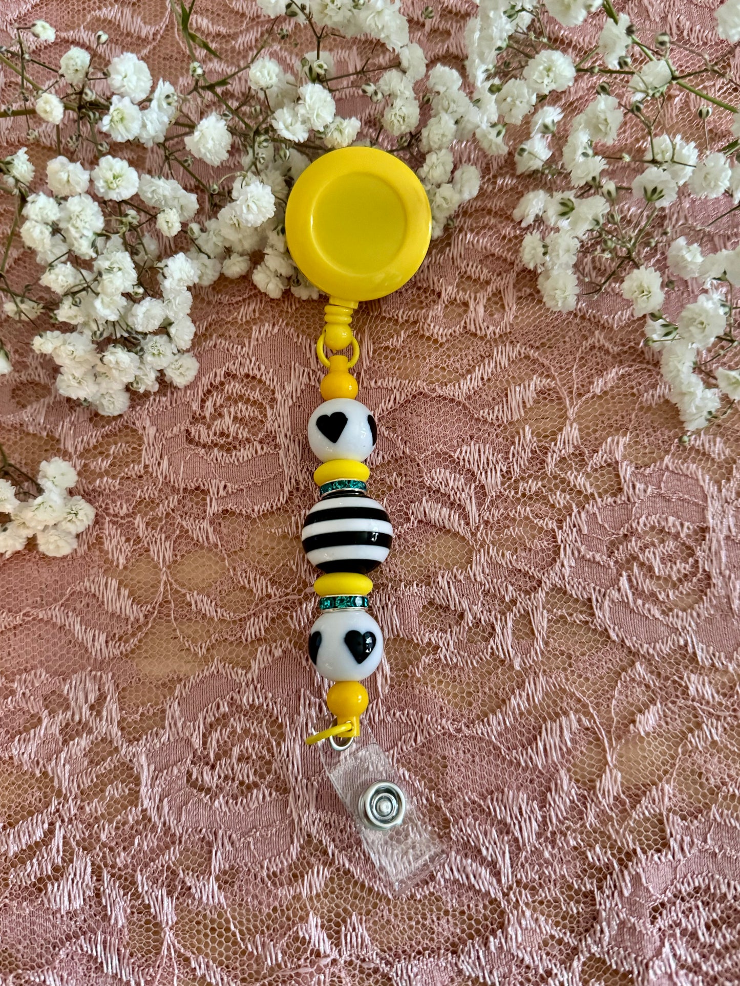 Yellow Badge Reel