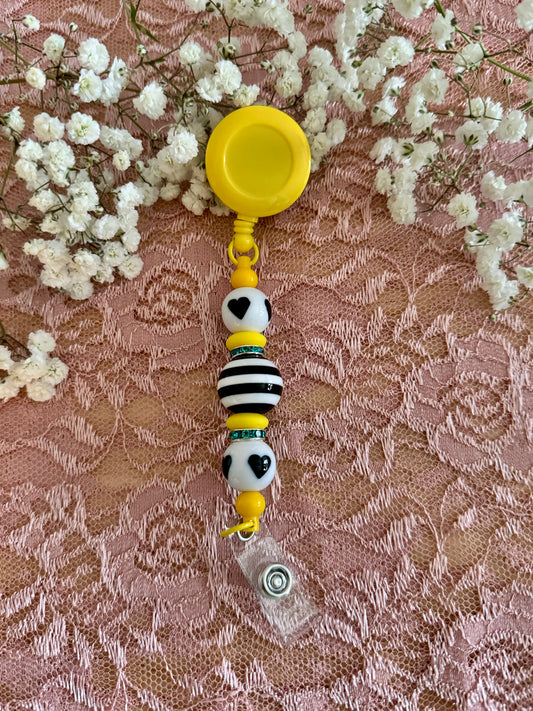 Yellow Badge Reel