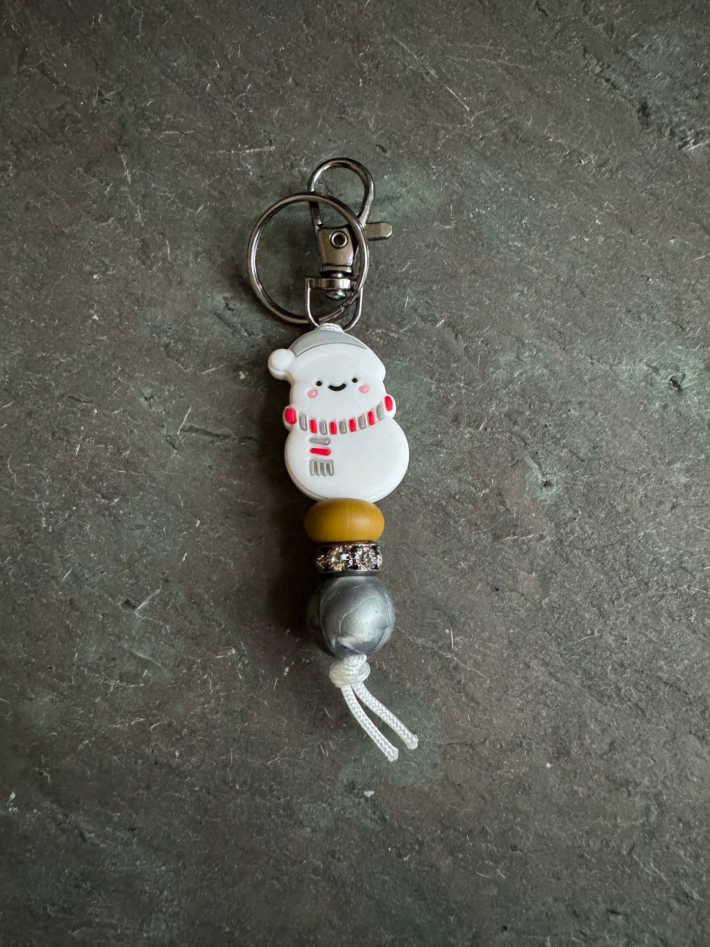 Snowman Keychain