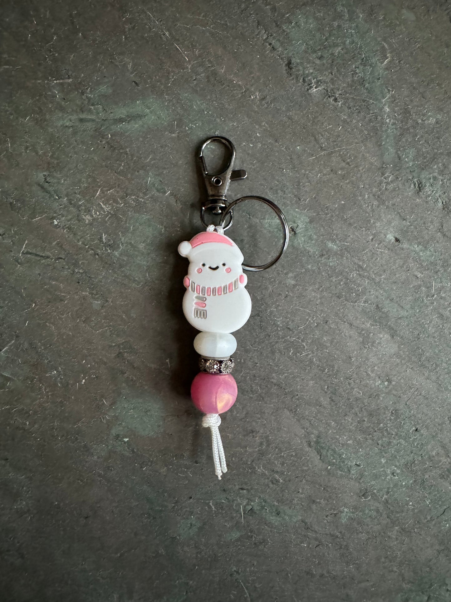 Snowman Keychain