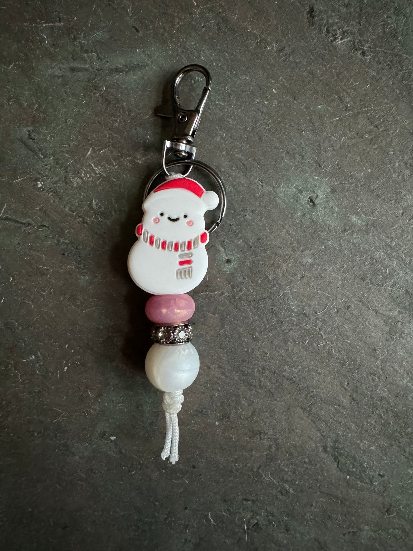 Snowman Keychain